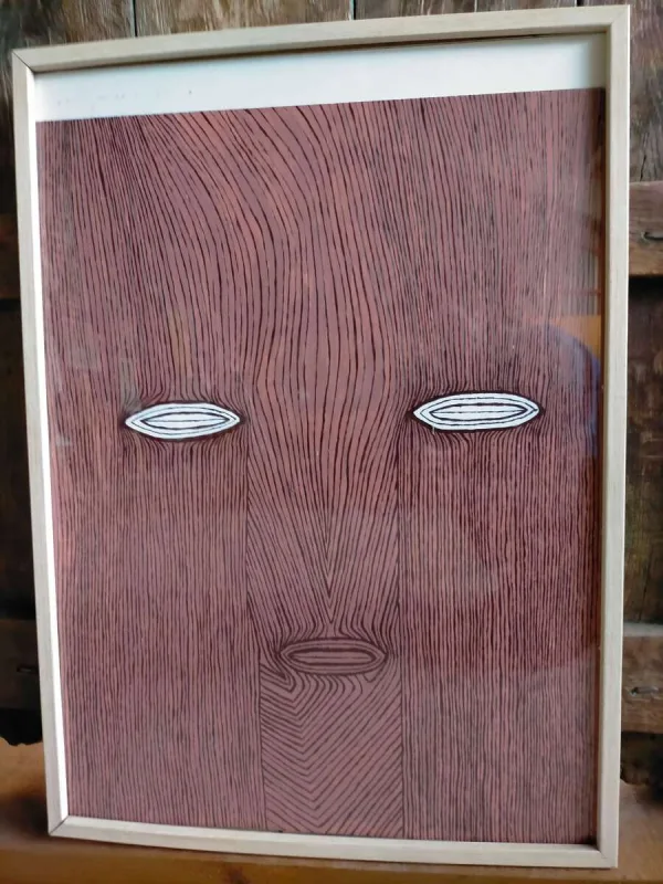 La mirada del árbol / Acrílico sobre papel La mirada del árbol / Acrílico sobre papel