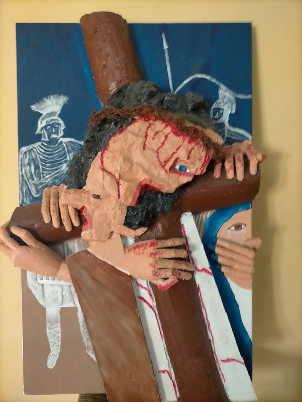 En vuestras manos / Madera sobre tabla En vuestras manos / Madera sobre tabla