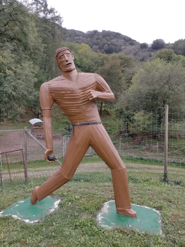 Pelotari / Escultura de hierro Pelotari / Escultura de hierro